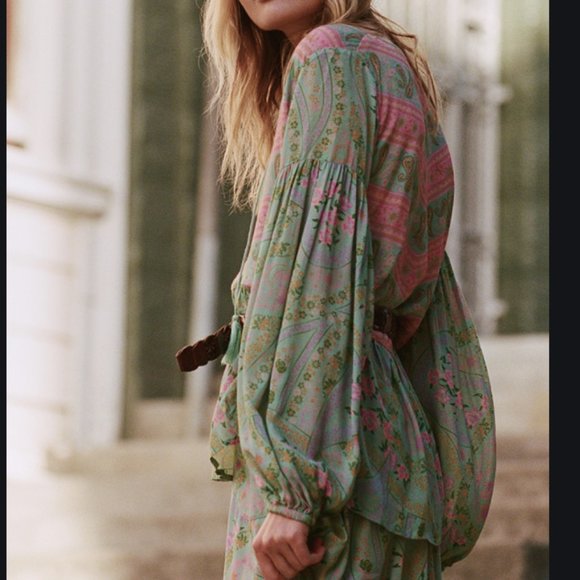 Spell & The Gypsy Collective City Lights Blouse L - Picture 2 of 11